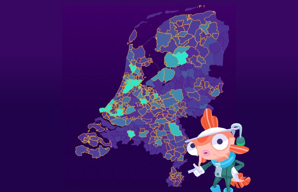 HackShield kaart Nederland Digitale veiligheid