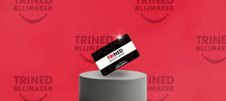 TriNed Blijmaker visual cadeaubon shoptegoed