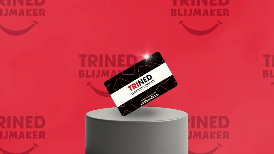 TriNed Blijmaker visual cadeaubon shoptegoed